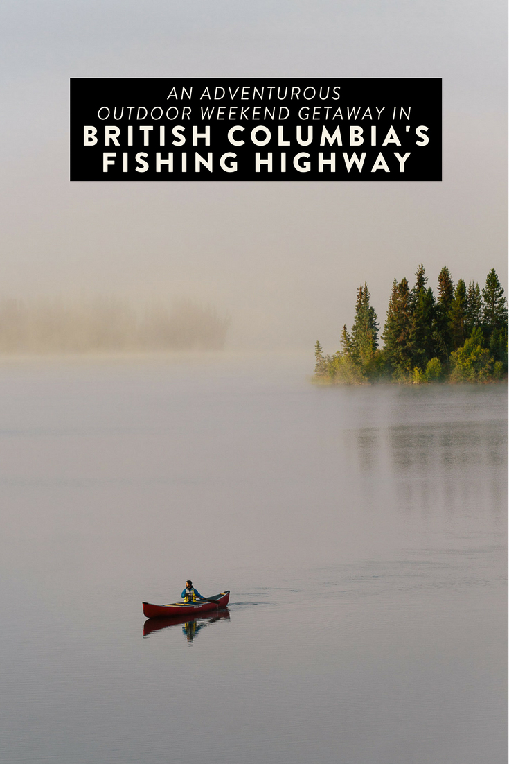 A guide to planning a unique, adventurous outdoor weekend getaway on British Columbia’s Fishing Highway! Hike, kayak, horseback ride, mountain bike and more.