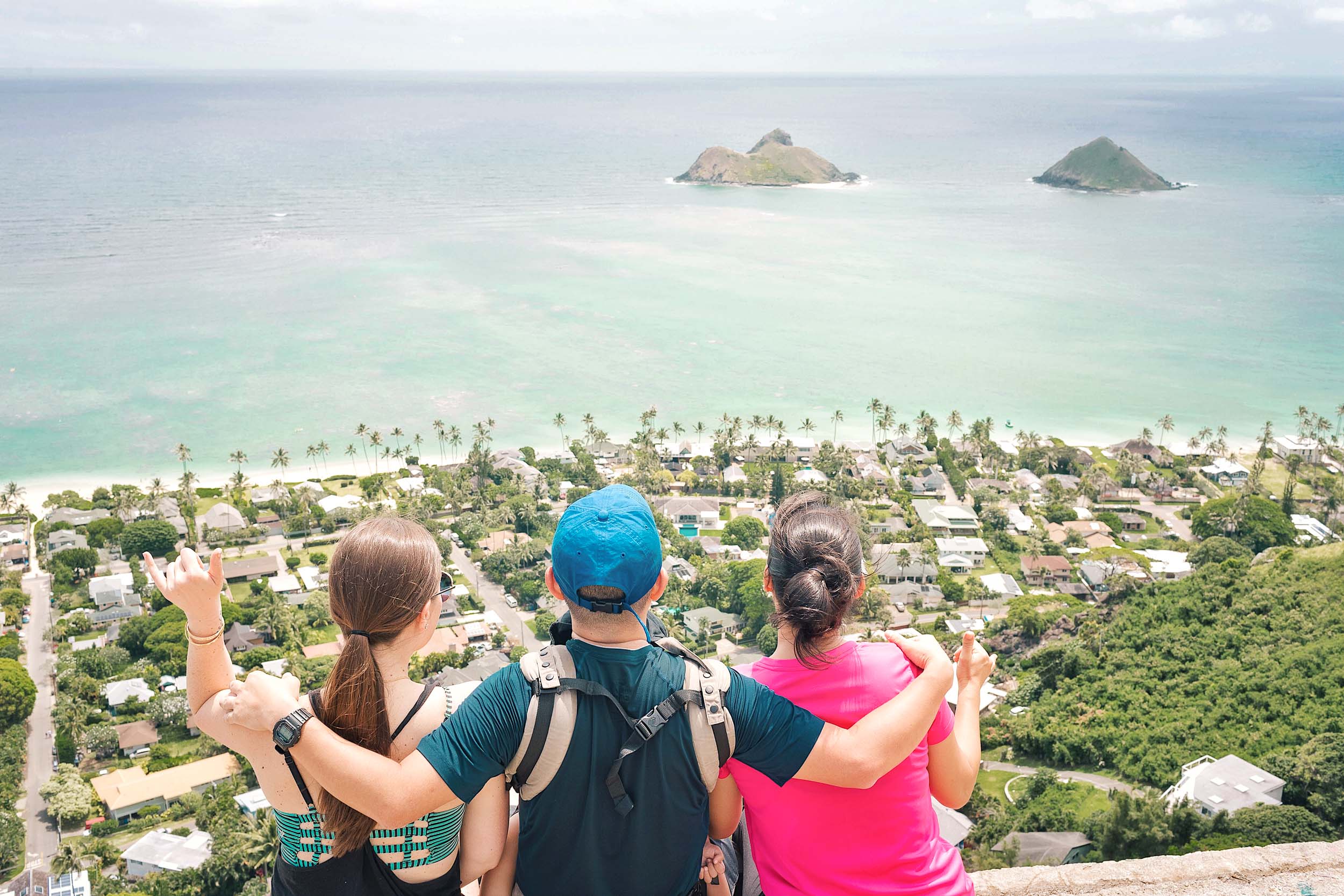 Lanikai Pillbox hike views - the most rewarding hike views in all of Oahu!