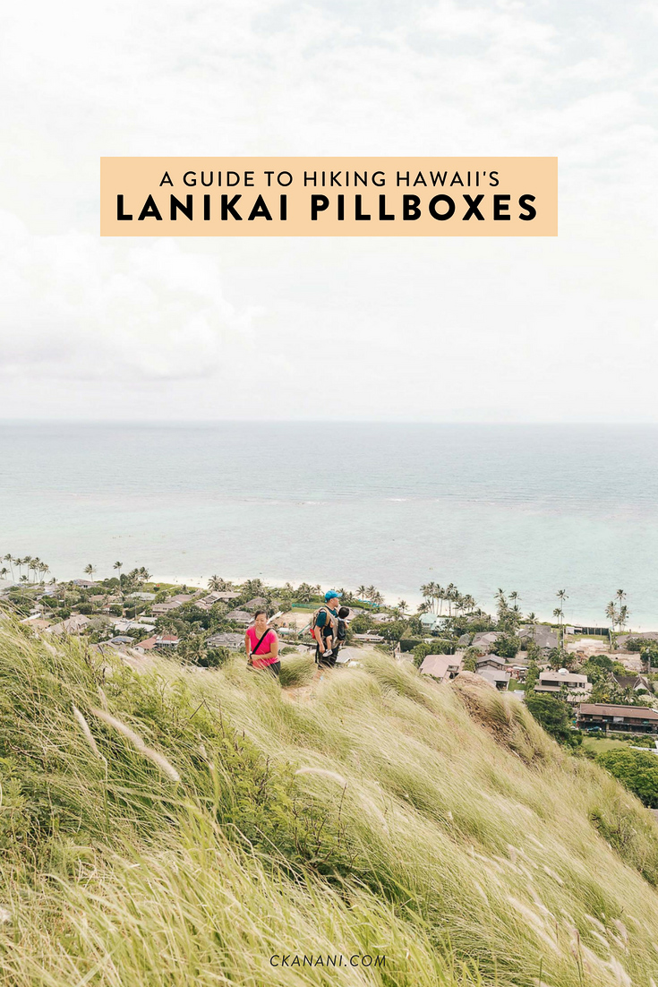A guide to hiking the Lanikai Pillbox Trail on Oahu, Hawaii. Everything you need to know including how to get there, length, difficulty, where to park, etc.