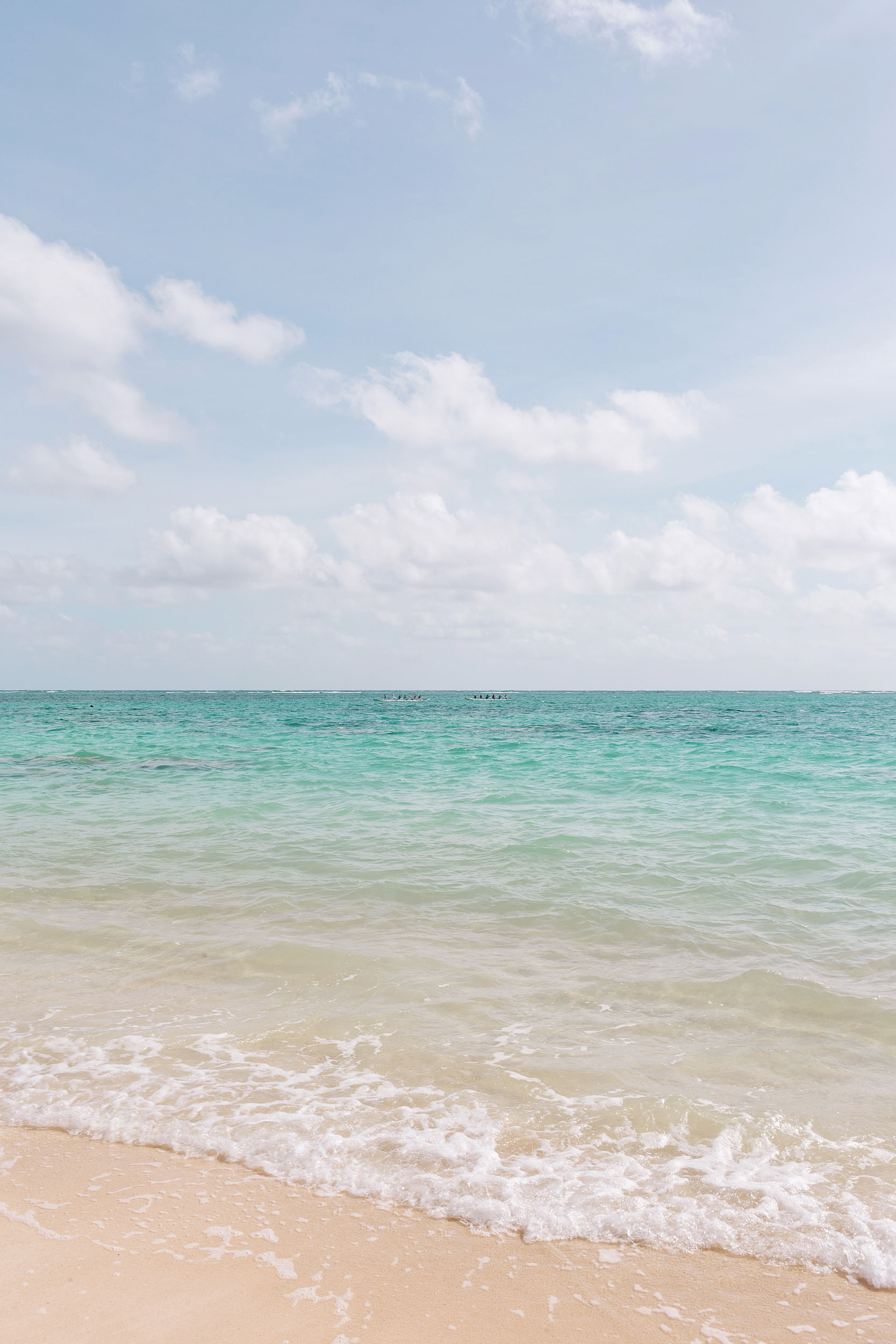 A beautiful beach in Hawaii