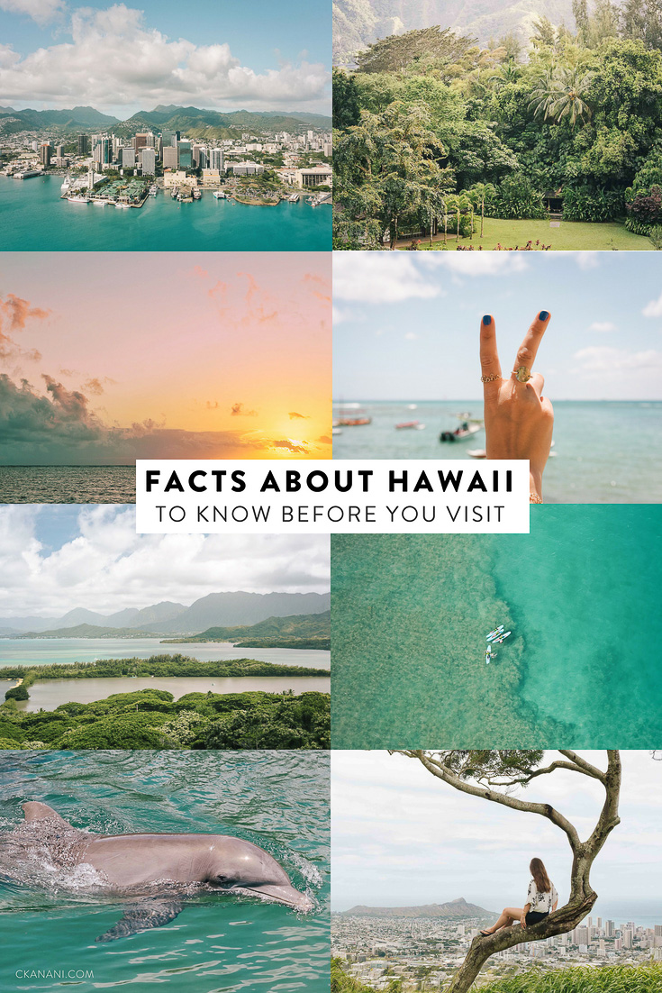 Facts about Hawaii to know before you visit. Get a high-level overview of the state, learn about the language, the weather, and the 8 main islands! #hawaii 