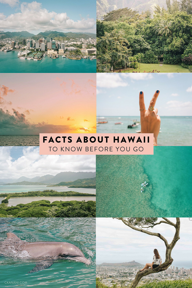 Facts about Hawaii to know before you visit. Get a high-level overview of the state, learn about the language, the weather, and the 8 main islands! #hawaii 