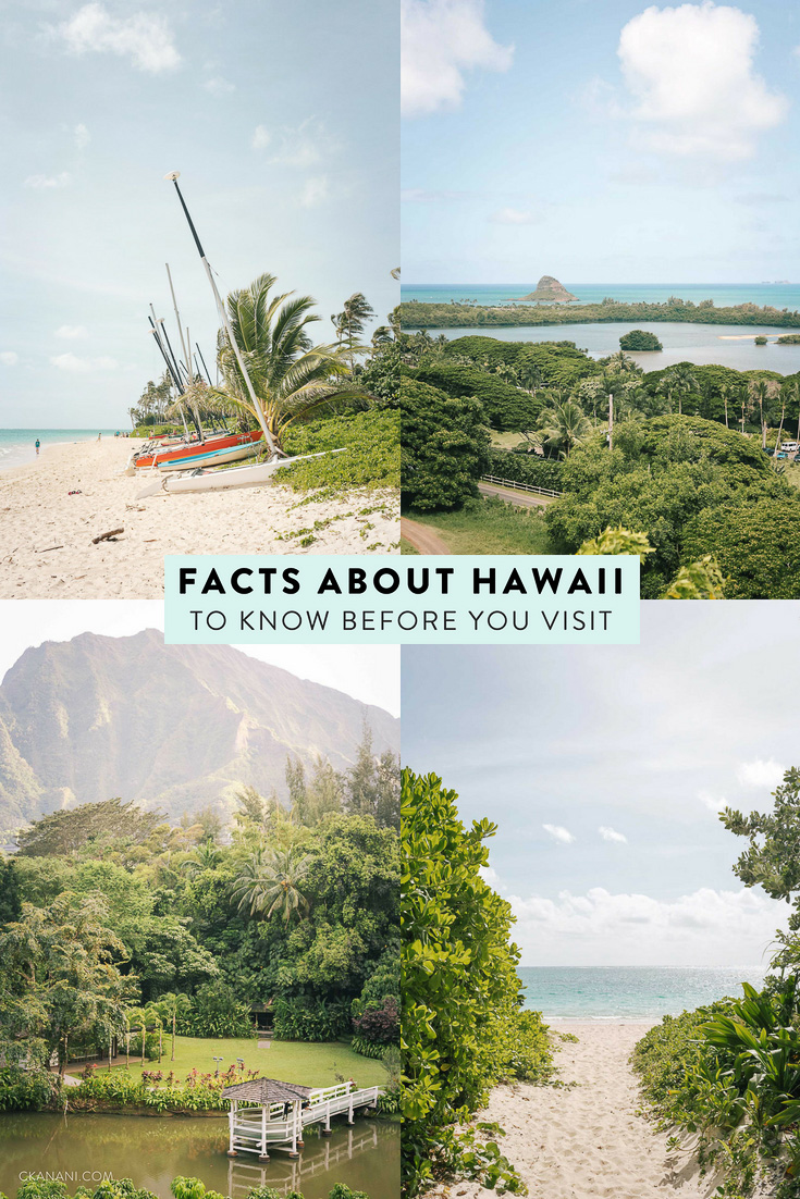 Facts about Hawaii to know before you visit. Get a high-level overview of the state, learn about the language, the weather, and the 8 main islands! #hawaii 