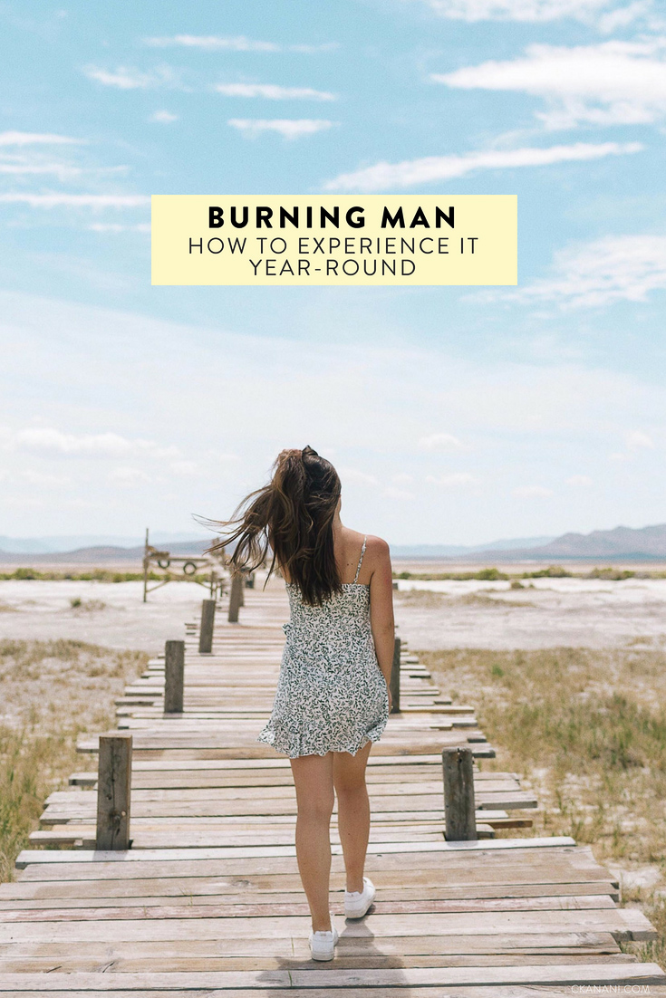 How to experience Burning Man year-round: visit Fly Geyser on Fly Ranch, a private property owned by Burning Man in the Black Rock Desert of Nevada. #burningman #flygeyser