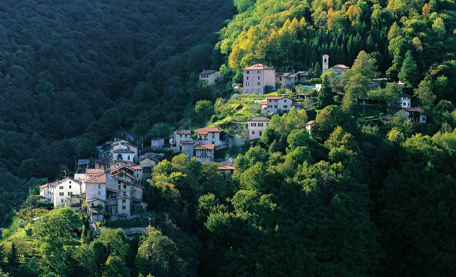 Campora in the Valle di Muggio, Switzerland's southernmost valley, Canton Ticino. Copyright by: Switzerland Tourism