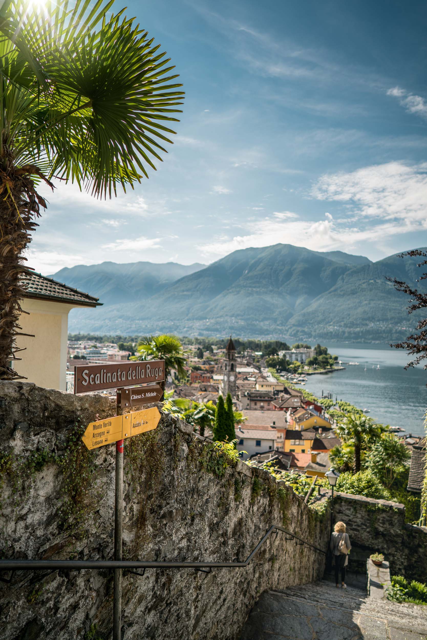 View over Ascona and Lake Maggiore. Copyright by: Switzerland Tourism