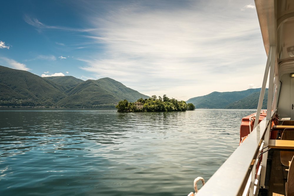 The, for Switzerland, unique mild climate on Lake Maggiore can thrive subtropical plants in the open air on the Brissago islands. Copyright by: Switzerland Tourism