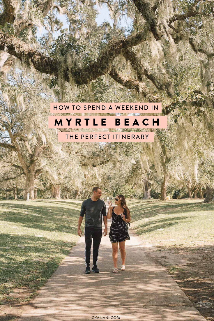 If you are searching for the perfect place in South Carolina to spend a weekend, then look no further! Myrtle Beach is it. Here’s the perfect itinerary for your visit. #mymyrtlebeach #discoversc 