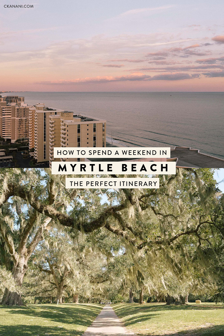 If you are searching for the perfect place in South Carolina to spend a weekend, then look no further! Myrtle Beach is it. Here’s the perfect itinerary for your visit. #mymyrtlebeach #discoversc 