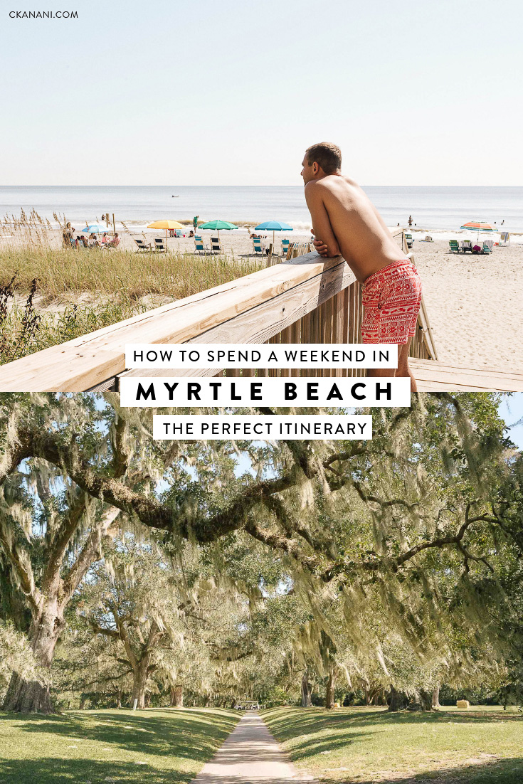 If you are searching for the perfect place in South Carolina to spend a weekend, then look no further! Myrtle Beach is it. Here’s the perfect itinerary for your visit. #mymyrtlebeach #discoversc 