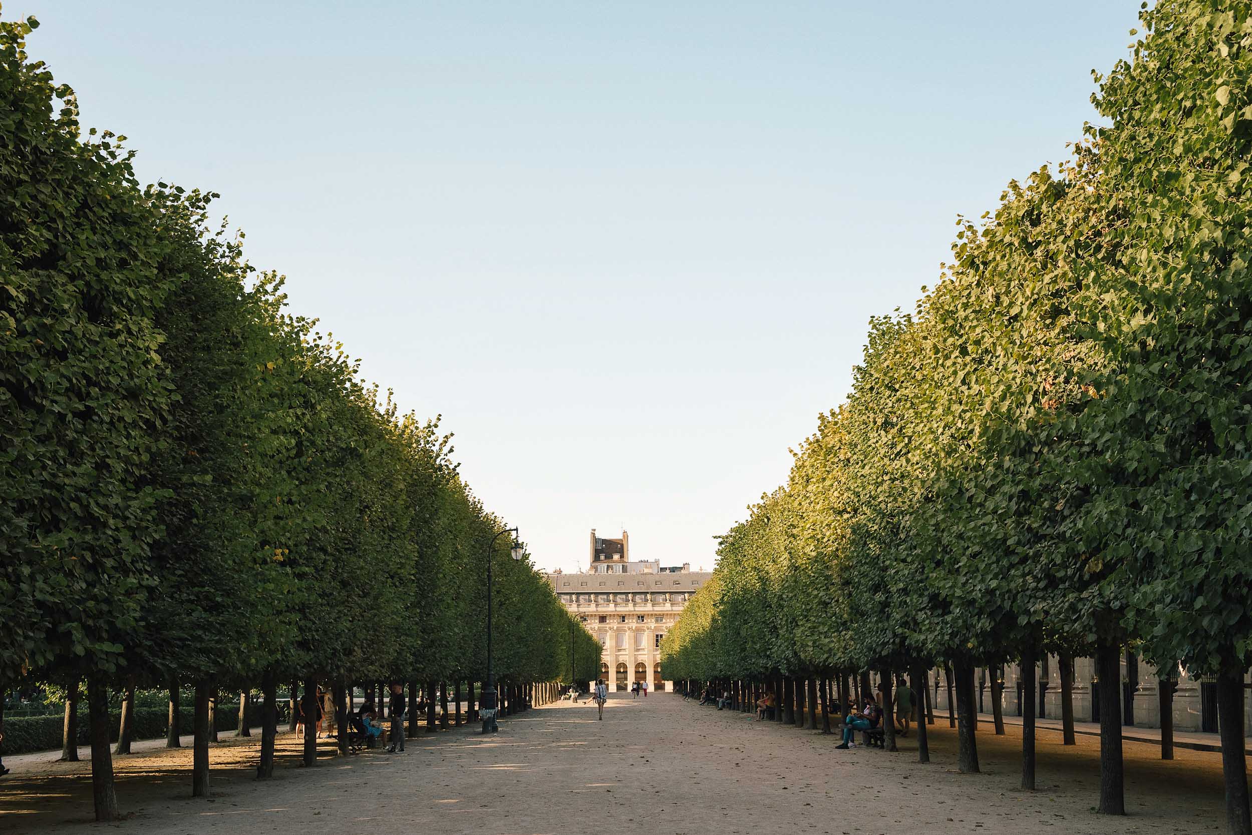 2 day Paris itinerary: don't miss Jardin du Palais Royale