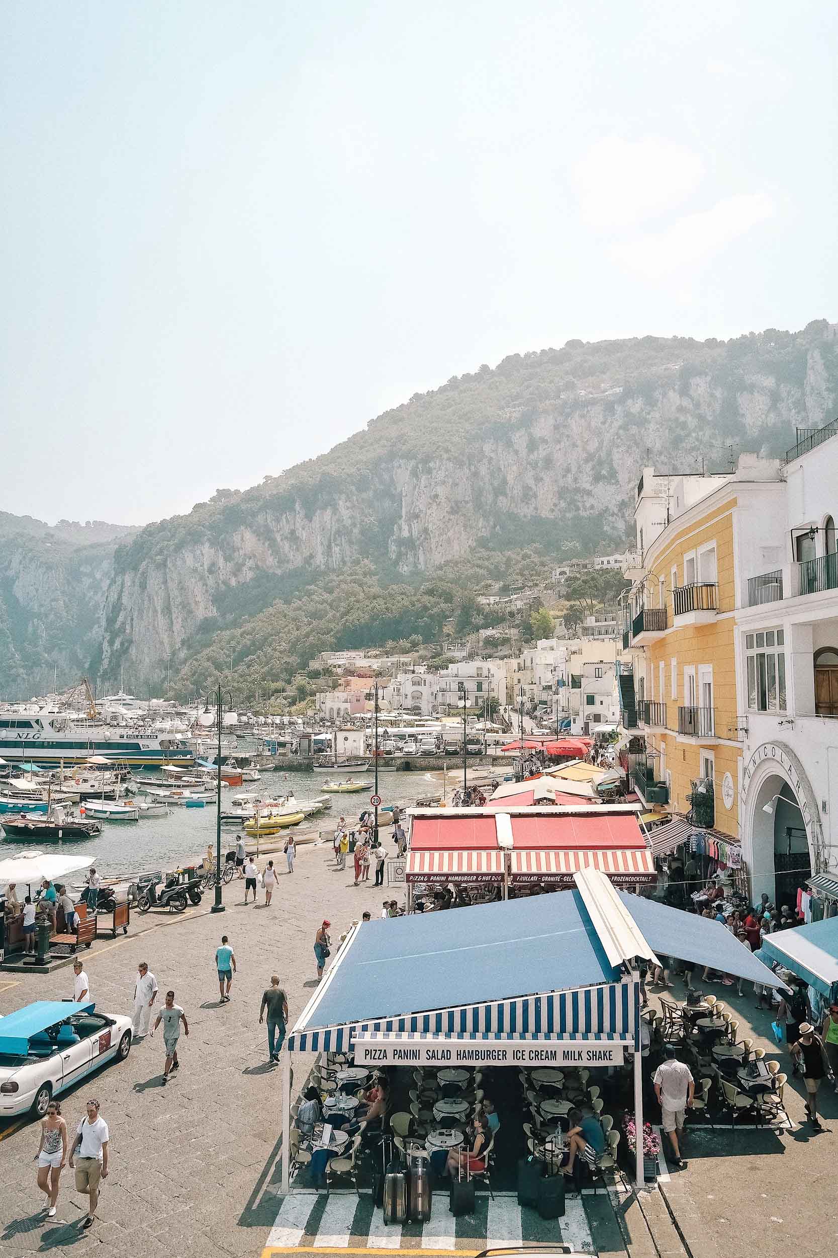 The island of Capri, Italy