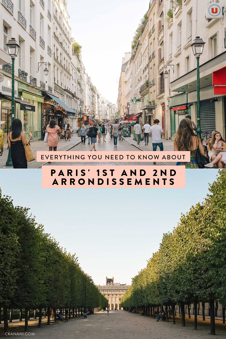 A guide to visiting Paris’ 1st and 2nd Arrondissements (home of the Louvre) including where to stay, where to eat, and what to do. #paris #louvre