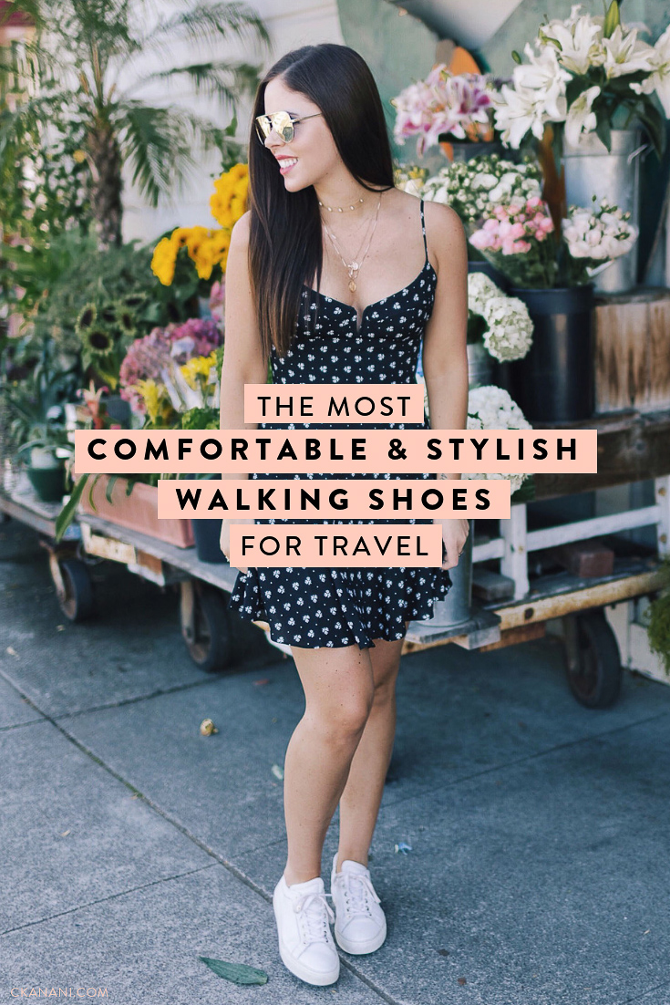 The most comfortable stylish walking shoes for travel! The best travel sneakers - handmade of Italian leather and perfect for everyday. #travel #shoes #mgemi #sneakers #packing