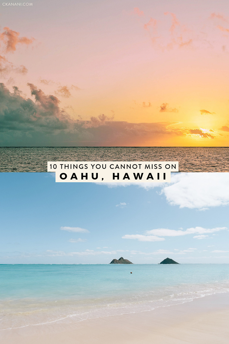 A local’s guide to the top 10 things to do on Oahu, Hawaii. See Honolulu, Waikiki, the North Shore, swim with dolphins, and more. #oahu #hawaii #honolulu #itinerary #waikiki #travel #tripideas