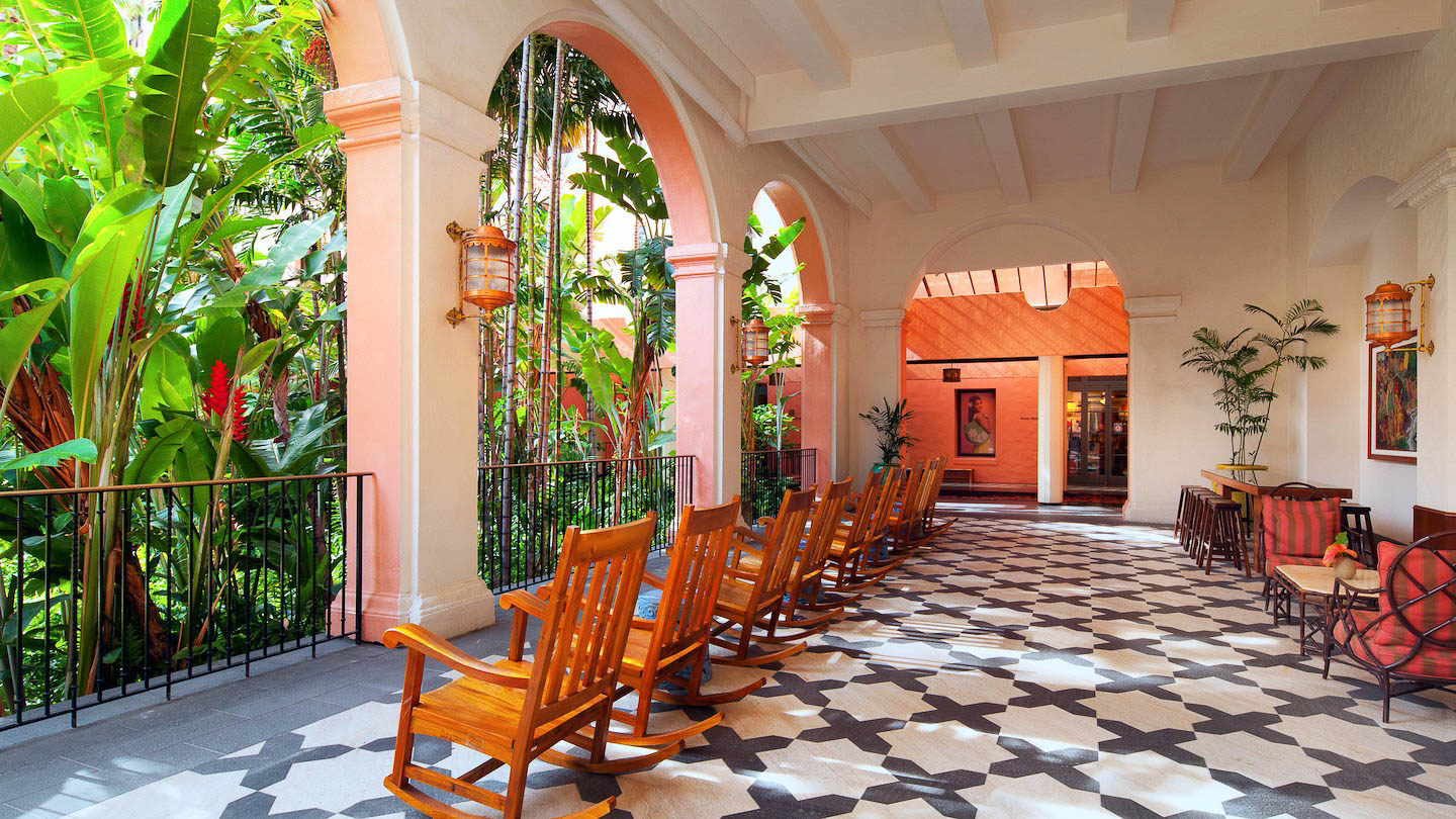 The Royal Hawaiian, one of the best hotels on Waikiki Beach