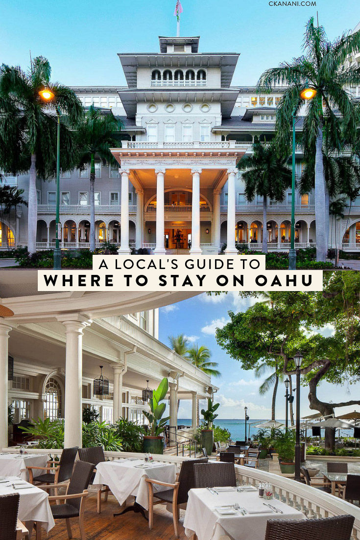 A local’s guide to where to stay on Oahu Hawaii! The best luxury and boutique hotels on Waikiki Beach, in Honolulu, on the North Shore, and in Ko Olina. #oahu #travel #accommodations 