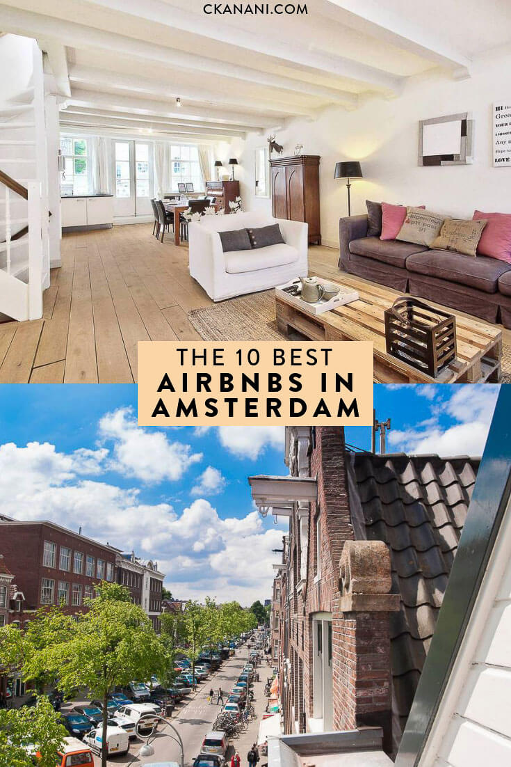 Searching for the best Airbnb Amsterdam? Here are the 10 best Airbnb Amsterdam city centre options! #amsterdam #airbnb #jordaan #holland #travel