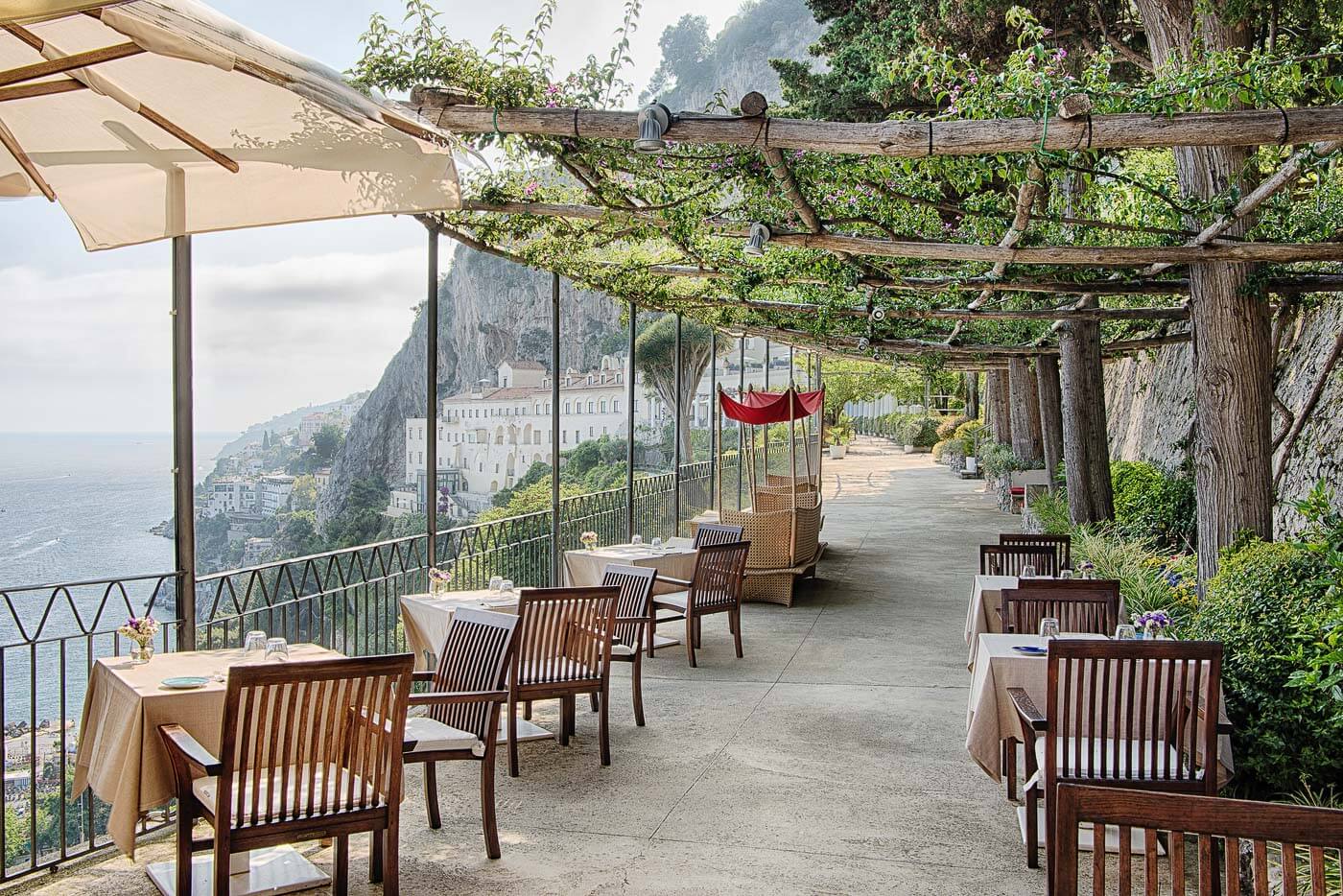 Dining at NH Collection Grand Hotel Convento di Amalfi