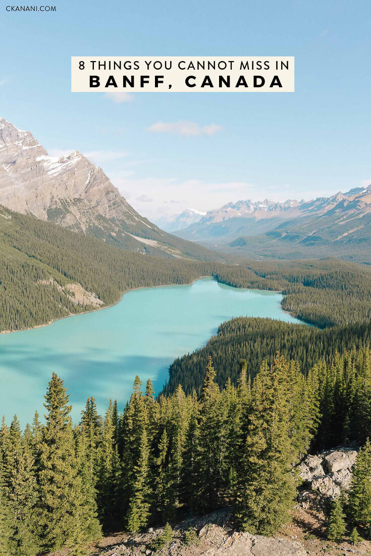 Things to do in Banff - the 8 things you absolutely cannot miss! Including where to stay in Banff, what to see, do, eat, and drink. #banff #alberta #canada #travel