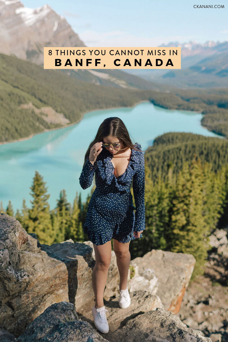 Things to do in Banff - the 8 things you absolutely cannot miss! Including where to stay in Banff, what to see, do, eat, and drink. #banff #alberta #canada #travel