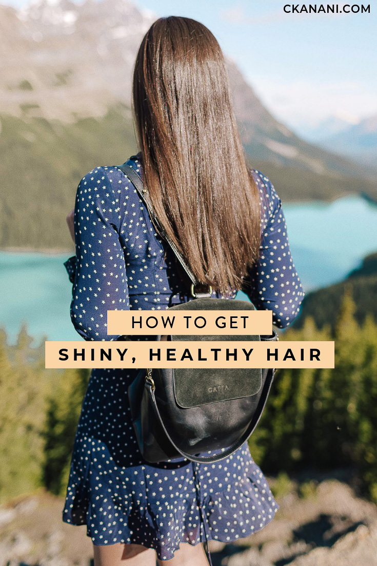 How to get shiny, healthy hair. A guide to the best tips and tricks, tools, and products for flawless, pretty hair! #haircare #hairtips #healthyhair #travel