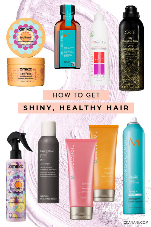 How to Get Shiny Hair - The Best Healthy Hair Products and Tools — ckanani