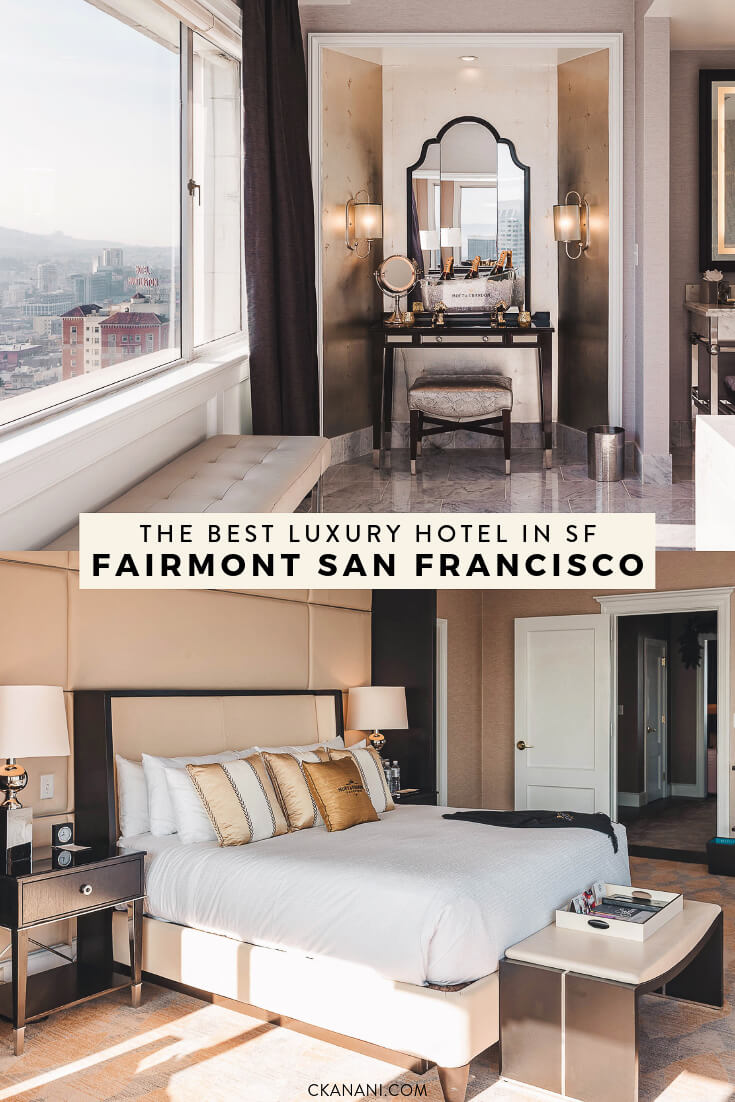 Famous hotels in San Francisco: The Fairmont SF, the best luxury hotel in San Francisco! #sanfrancisco #sf #bayarea #luxuryhotels #fairmontmoments