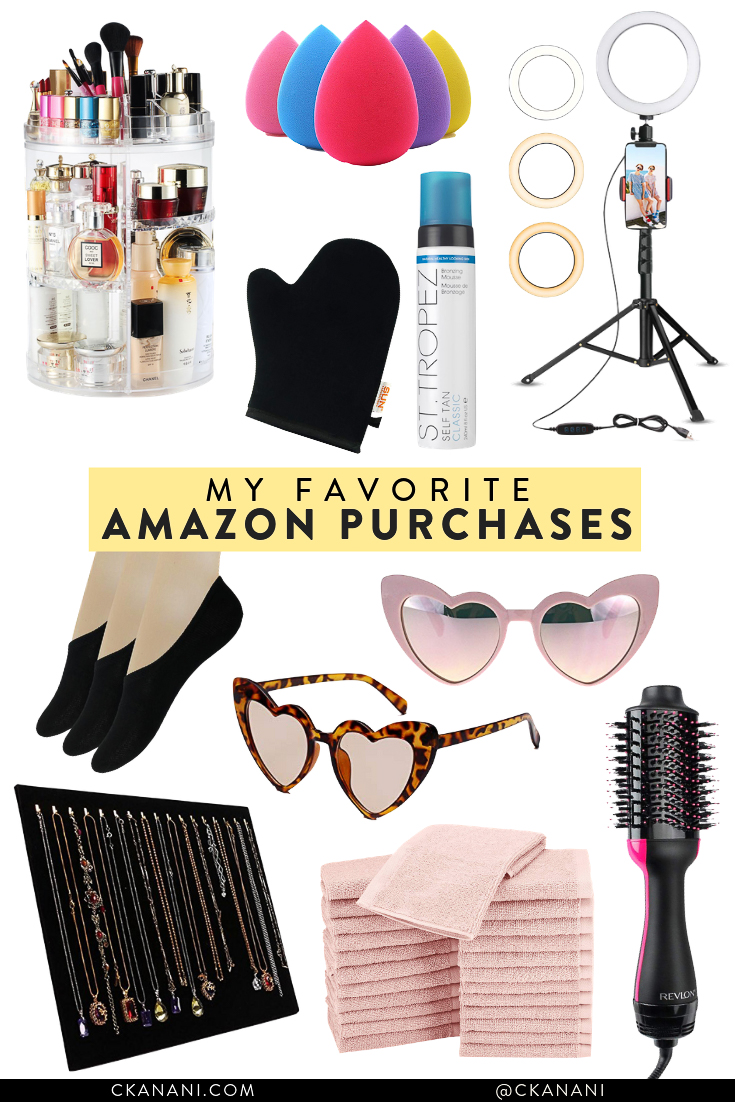 My favorite Amazon purchases - a guide to the best things to buy on Amazon! #amazon #beauty #fashion