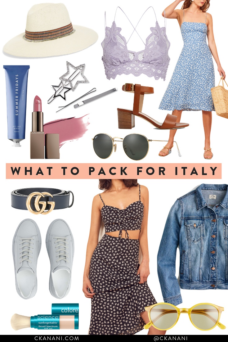 Looking for an Italy packing list or wondering what to pack for Italy? Here’s a full list of what to wear in Italy! #italy #packing #packinglist #packingtips #traveltips #europe