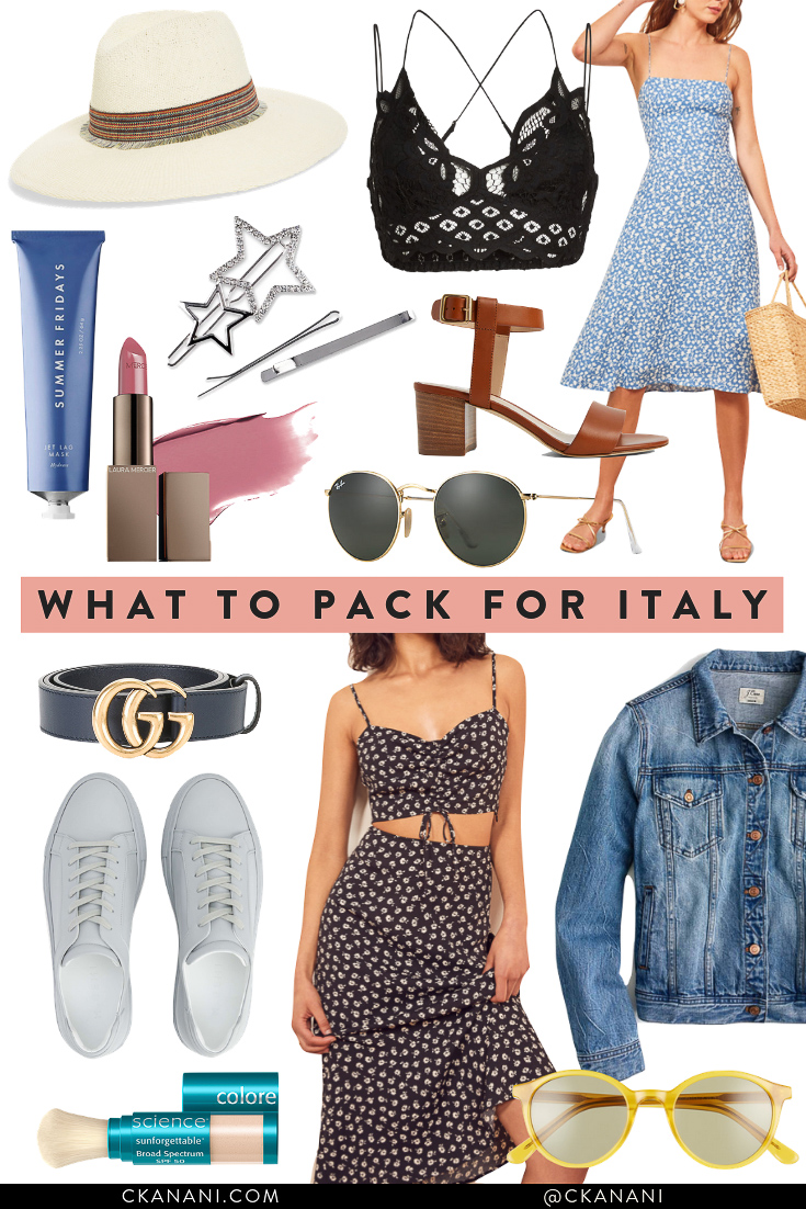 Looking for an Italy packing list or wondering what to pack for Italy? Here’s a full list of what to wear in Italy! #italy #packing #packinglist #packingtips #traveltips #europe