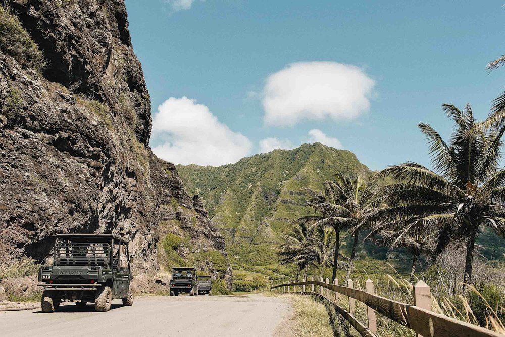 Jurassic Park tours Hawaii via ATV, electric bike, horseback ride, and more