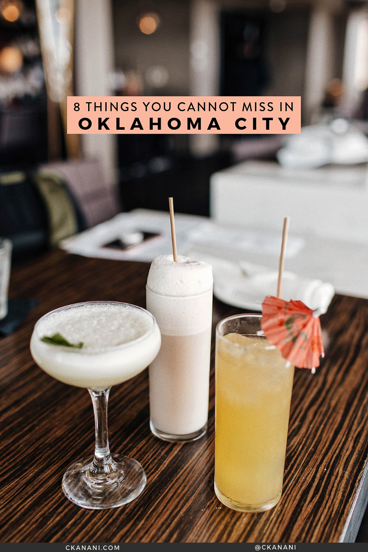 Heading to OKC and wondering what to do? I have narrowed down my list to 8 things you absolutely cannot miss! The best things to see, do, eat, and drink. #seeokc #oklahomacity