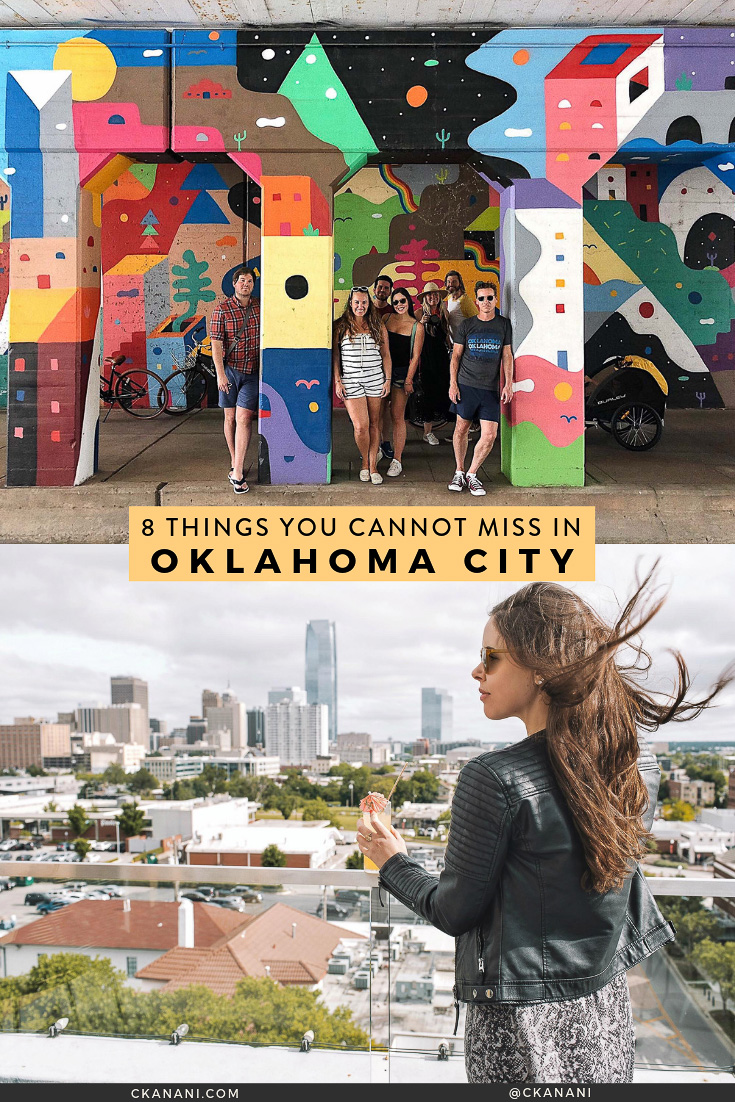 Heading to OKC and wondering what to do? I have narrowed down my list to 8 things you absolutely cannot miss! The best things to see, do, eat, and drink. #seeokc #oklahomacity
