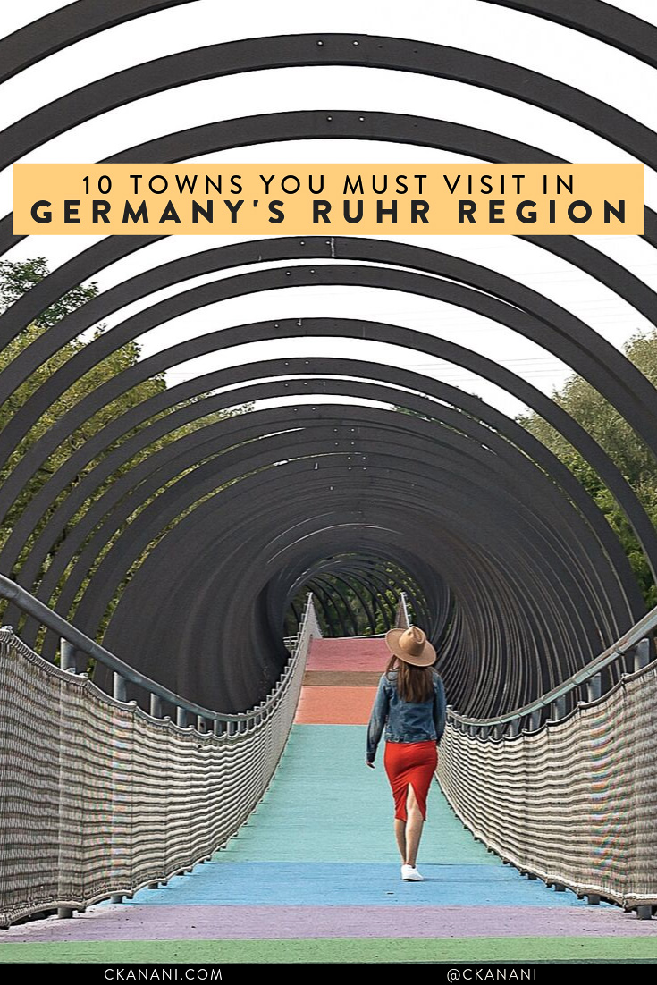10 towns you must visit in Germany's Ruhr Region. #germanytourism #travelscenicgermany #germany #europe #travelguide #itinerary #travelinspo