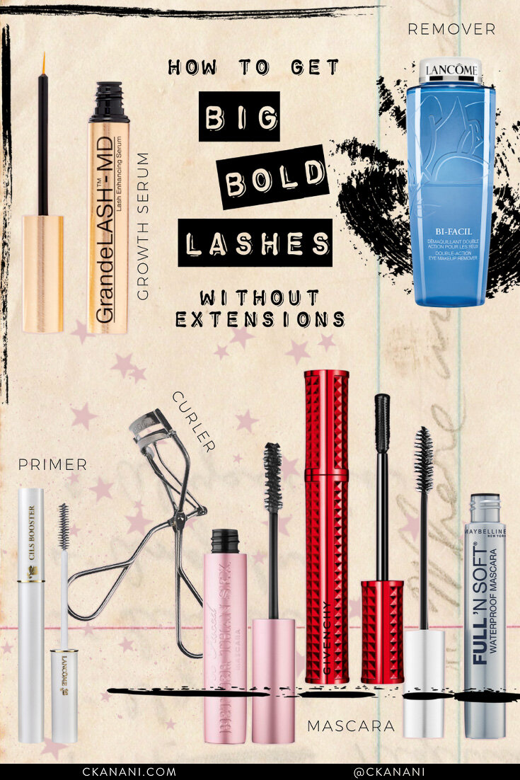 How to get long, thick lashes without extensions. The best eyelash growth serum, mascara, and more. #beauty #lashes #eyelashes #ltkbeauty #mascara