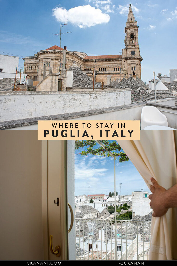 Where to stay in Puglia Italy: a guide to the best hotels and Airbnbs in Puglia’s most beautiful towns. #puglia #italy #traveltips #traveldestinations #europe #accommodation #hotelguide 