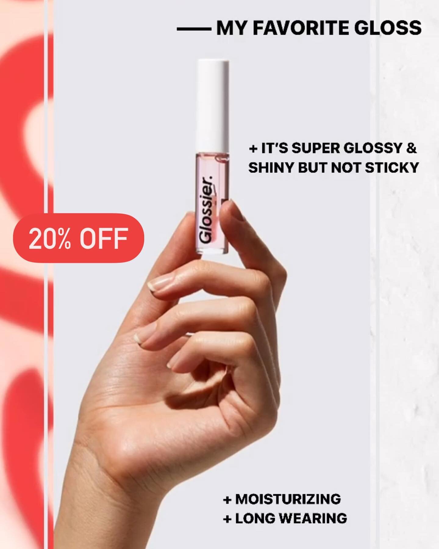 It&rsquo;s sale time at @glossier and EVERYTHING is 20%+ off! They&rsquo;re one of my favorite brands for quick, natural, everyday makeup so there is a lot I recommend. Here&rsquo;s the first few!
Click the link in my bio to shop the sale + for a lis