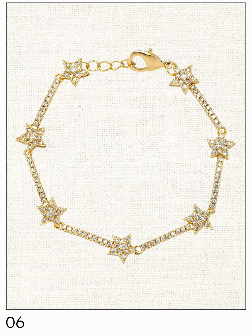 Pave Star Bracelet