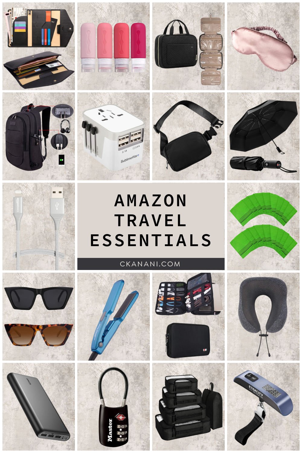 The best Amazon products for travel! Amazon travel essentials, Amazon products, Amazon prime, Amazon travel products, travel packing, travel packing hacks, travel packing tips, travel packing list