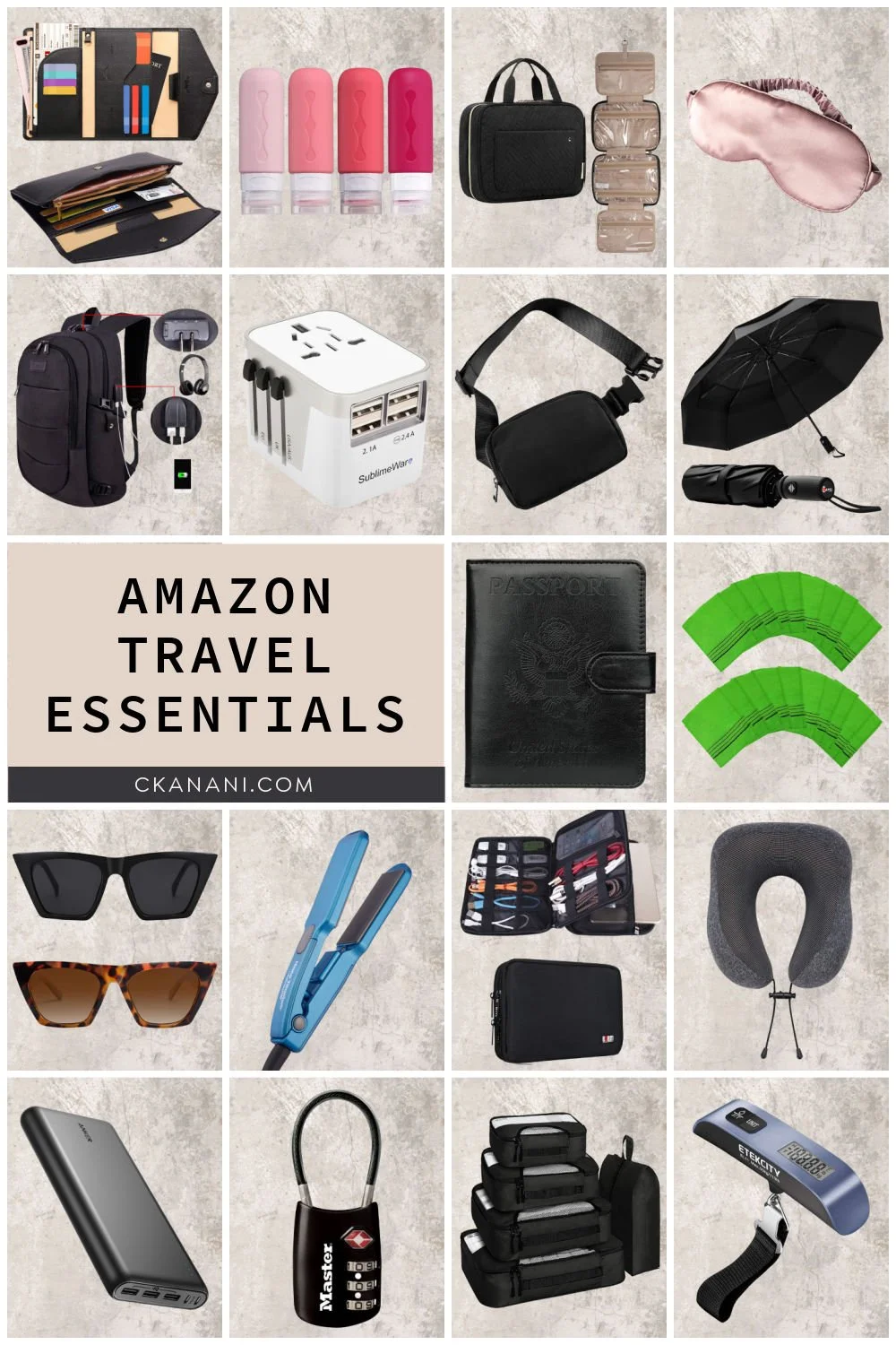 20 Must Have Travel Products from Amazon (UPDATED 2022) — ckanani