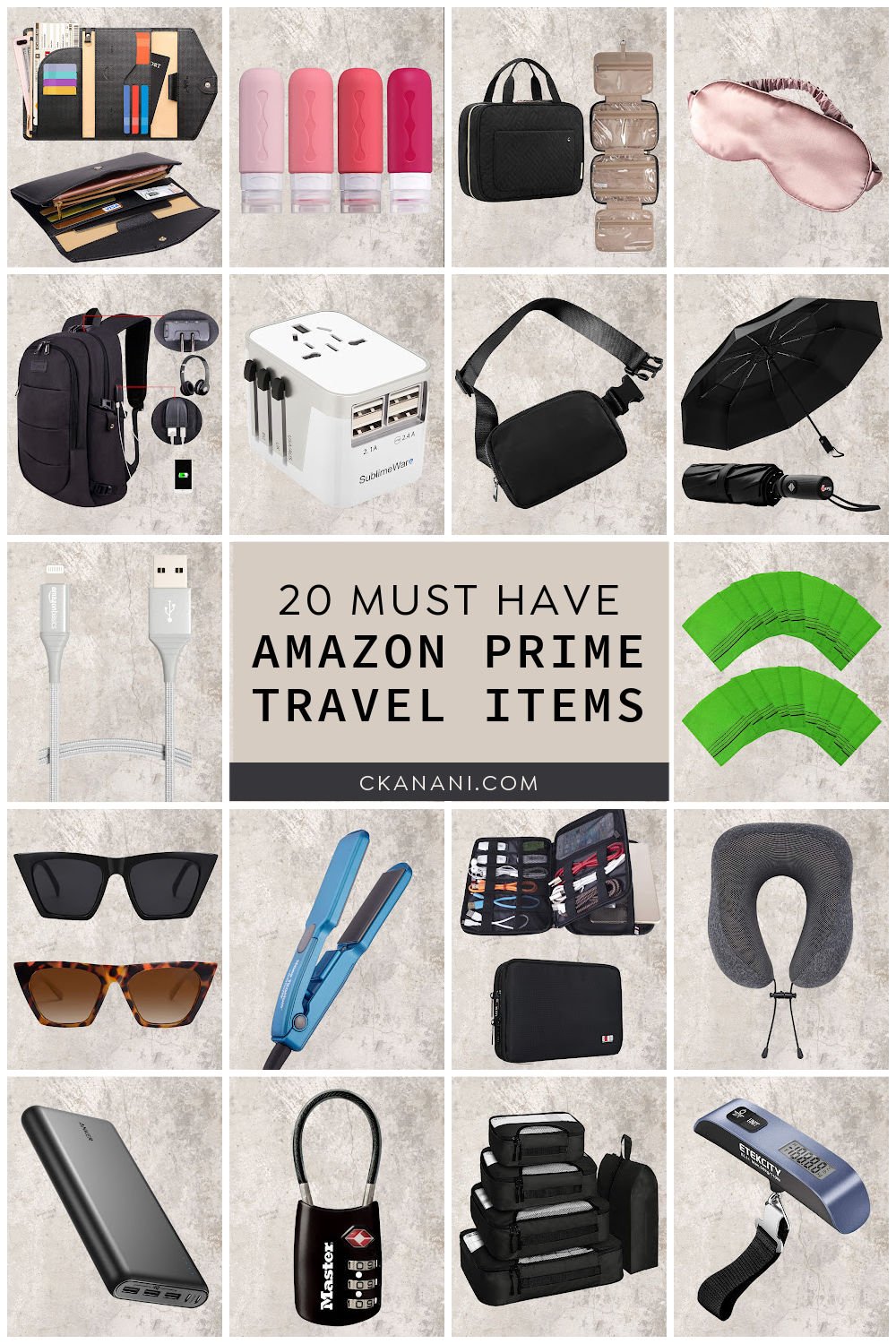 The best Amazon products for travel! Amazon travel essentials, Amazon products, Amazon prime, Amazon travel products, travel packing, travel packing hacks, travel packing tips, travel packing list