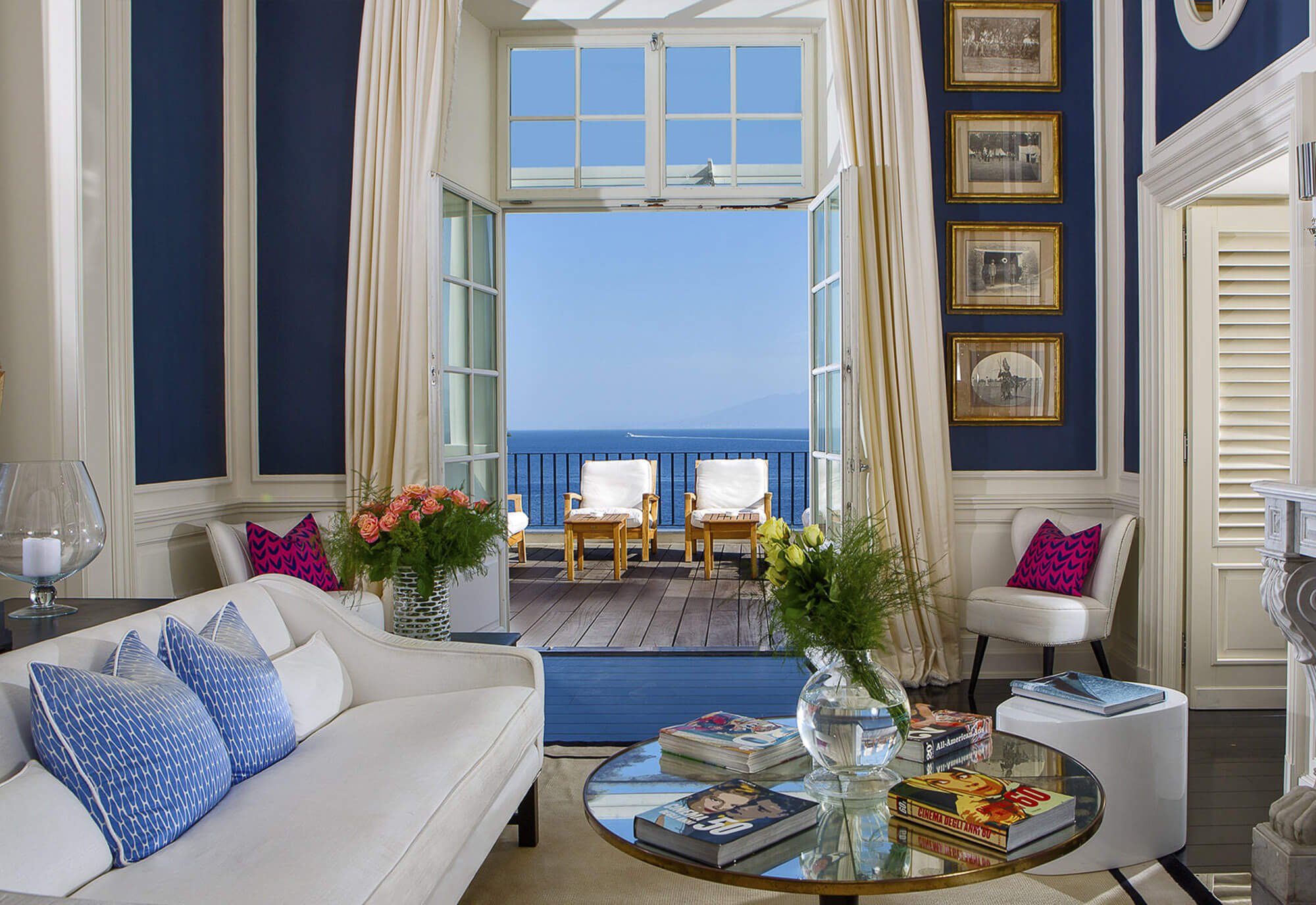 Views from JK Place Capri, an amazing 5 star hotel in Capri