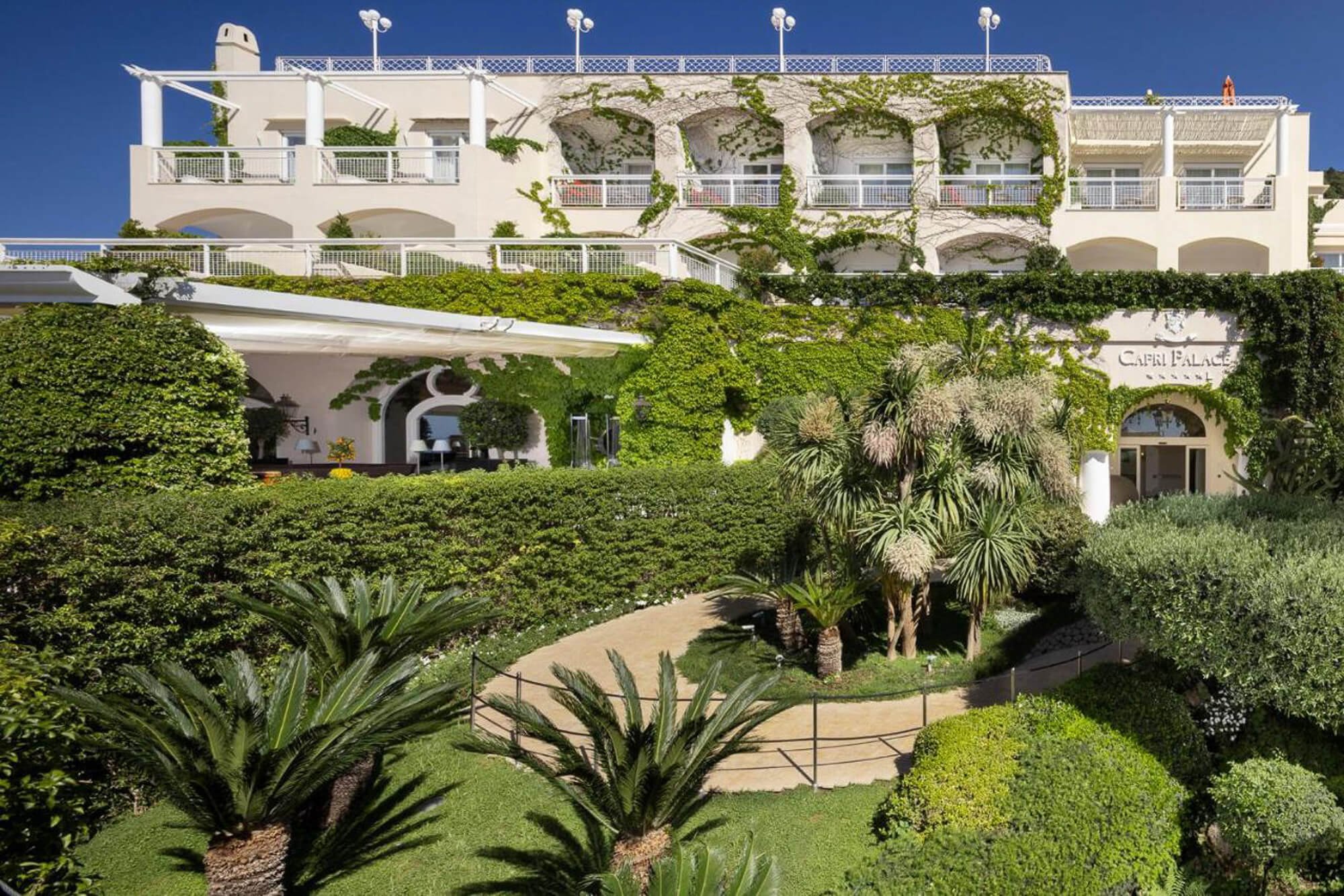 One of the most stunning hotels in Capri Italy: Capri Palace Jumeirah