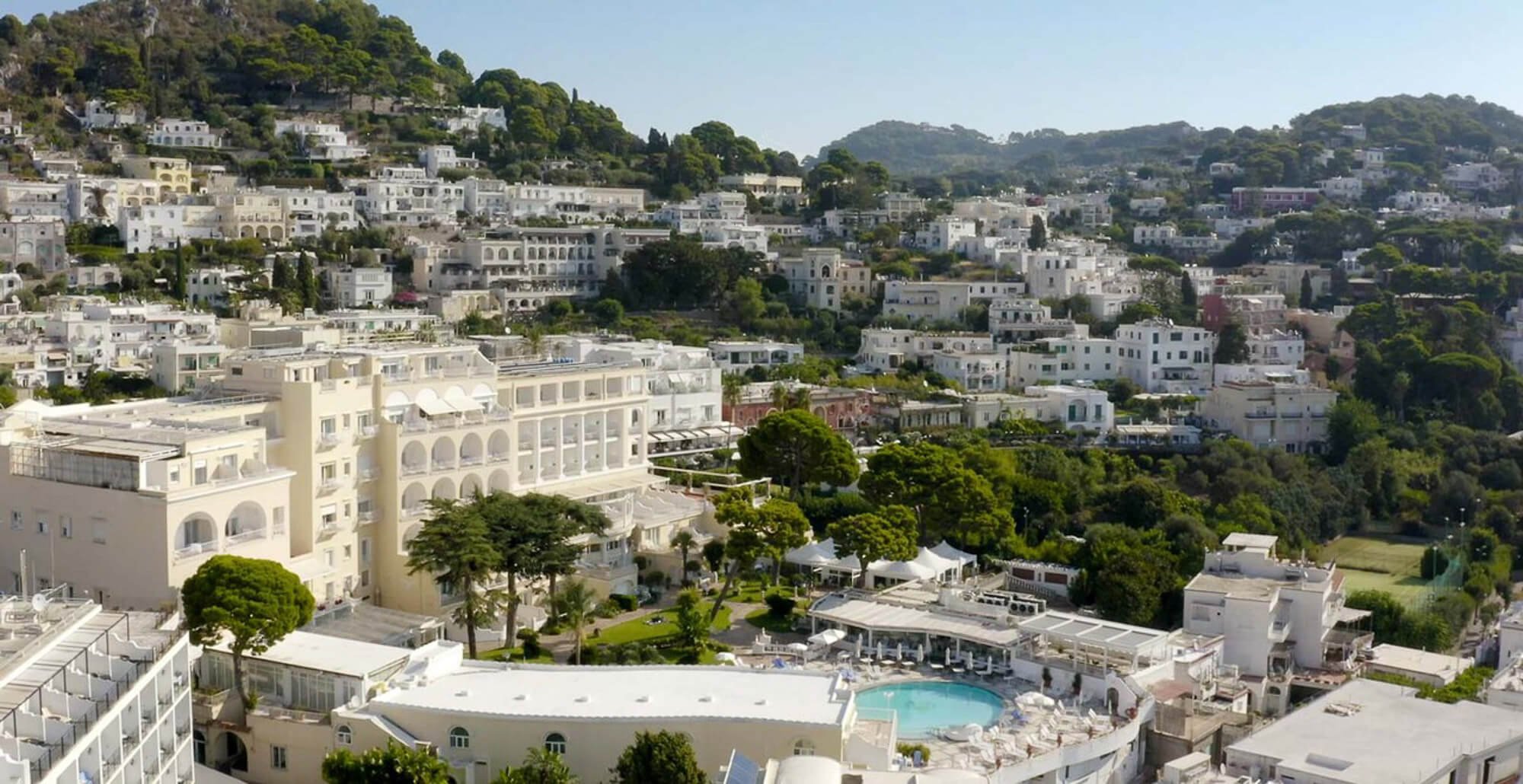 Where to stay in Capri Italy: Grand Hotel Quisisana