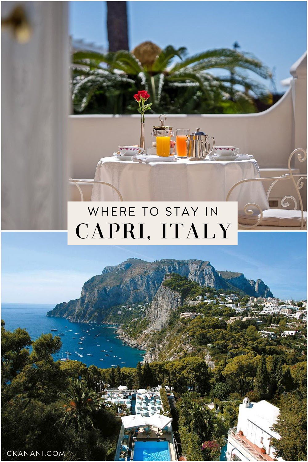 Where to stay in Capri Italy. Luxury hotels, Amalfi Coast Italy, Europe travel destinations, Europe vacation, Italy travel guide, Italy destinations, Italy itinerary, Italy honeymoon, Positano Italy