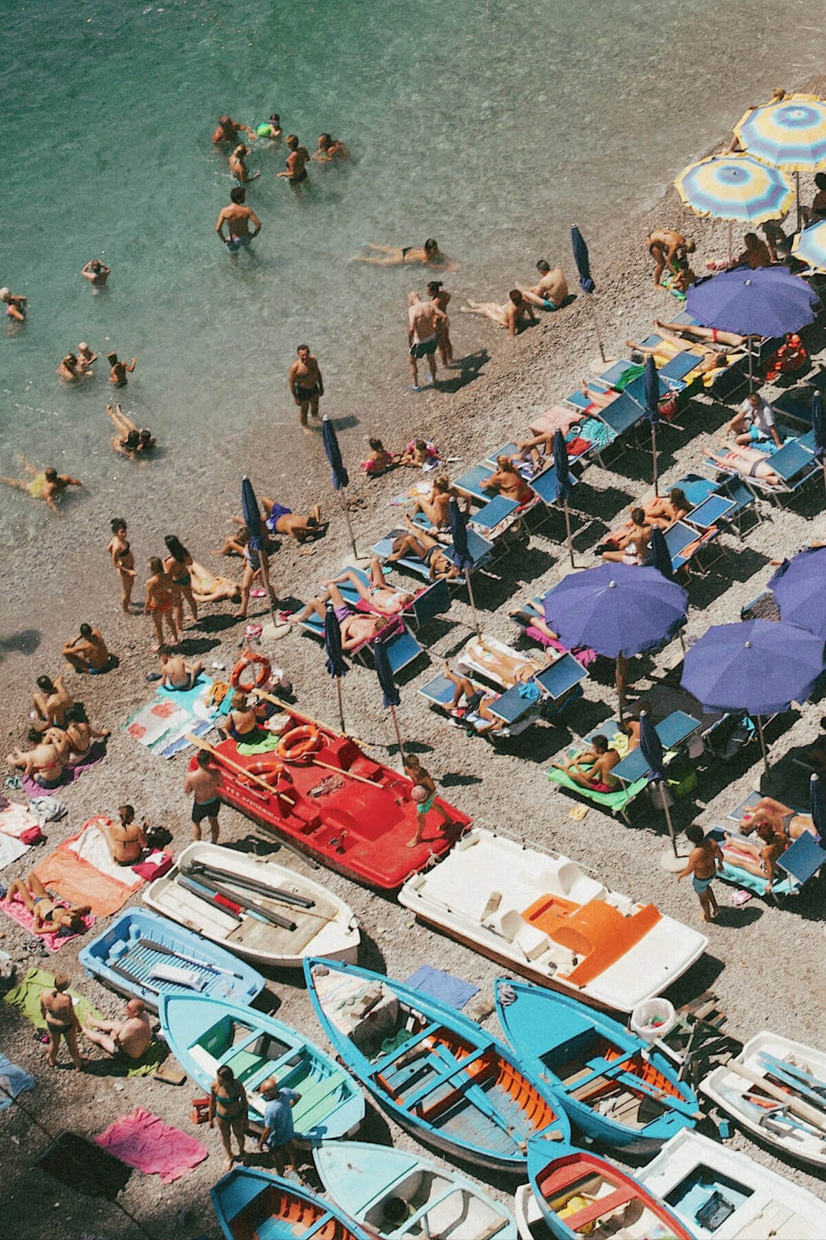The best beaches in Positano: Spiaggia Grande, Fornillo Beach, Laurito Beach, and Arienzo Beach