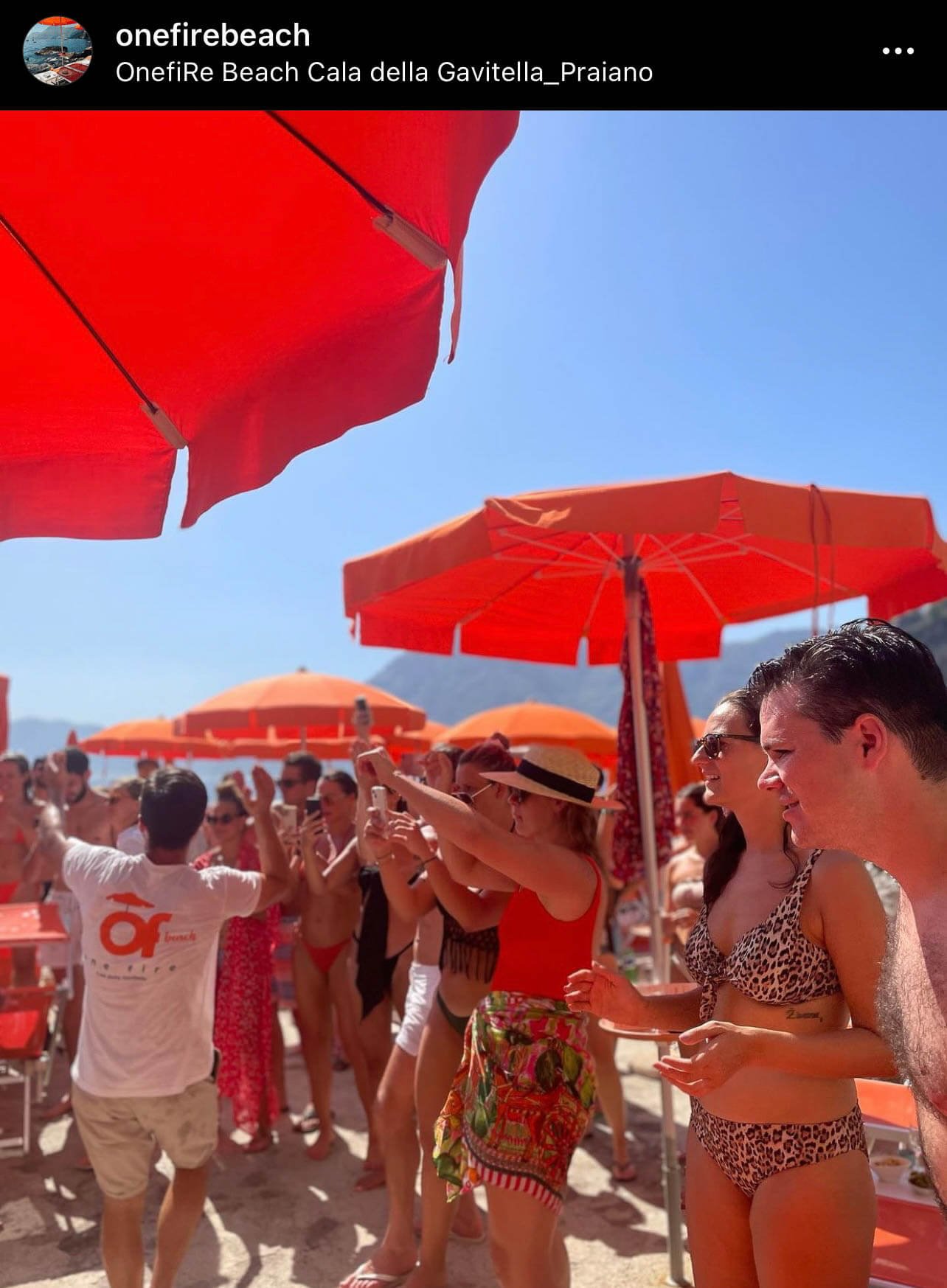 Looking for a Positano beach club? Don't miss One Fire in Praiano