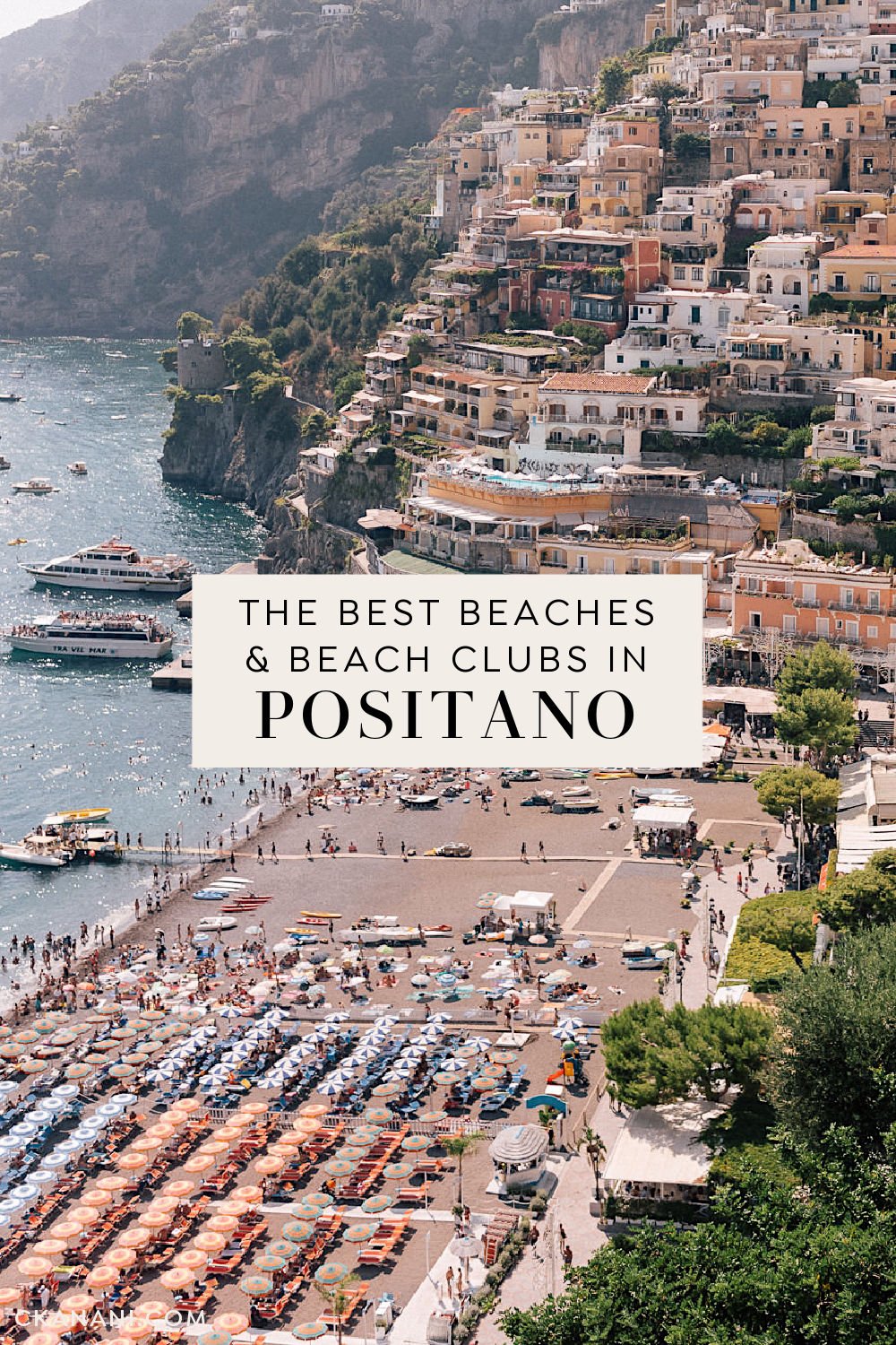 The best beaches in Positano (and beach clubs). things to do in Positano Italy, Positano things to do, Positano holiday, Positano itinerary, Amalfi Coast Italy, Italy destinations, Italy itinerary