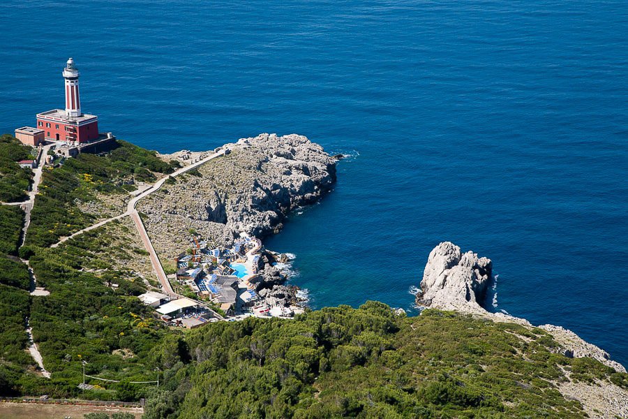 Below Capri’s famous lighthouse is Il Faro, a small bay loved by locals.